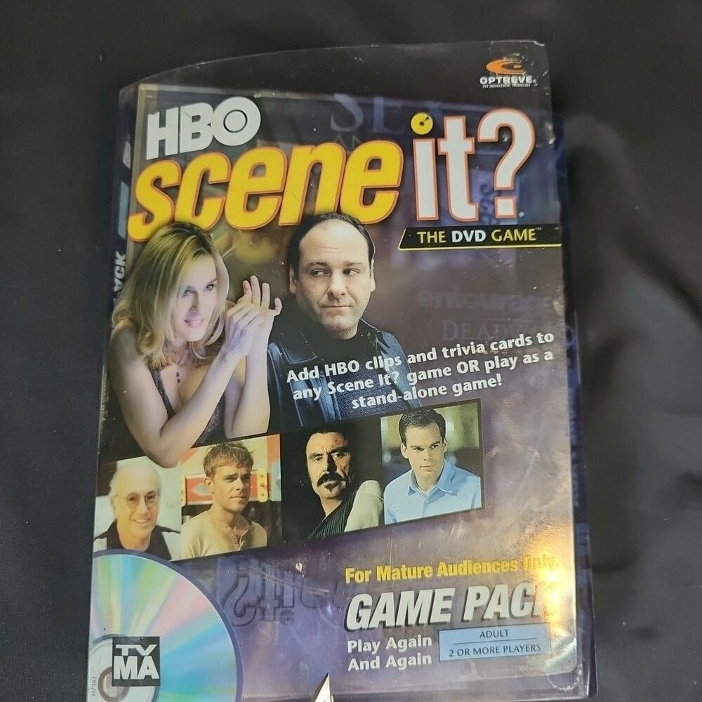 Scene It HBO Edition (Super Game Pack) (DVD / HD Video Game, 2005)